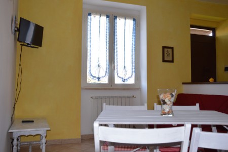 saloncino con angolo cottura