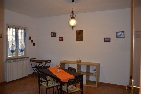 Il saloncino con l'angolo cottura